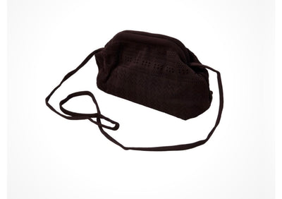 ROSALIA CLUTCH SMALL CHOCOLATE