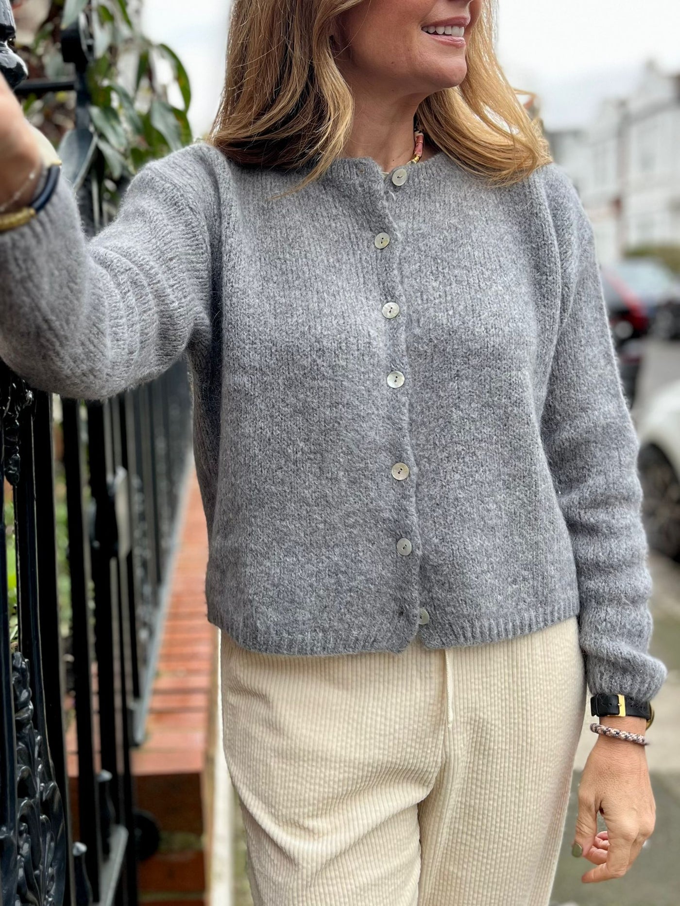 LOLA CARDI GREY