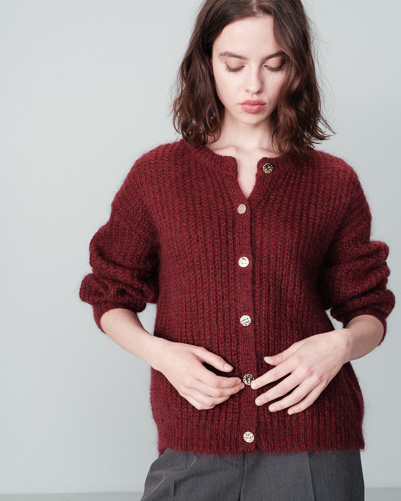 NAIS CARDI BURGUNDY