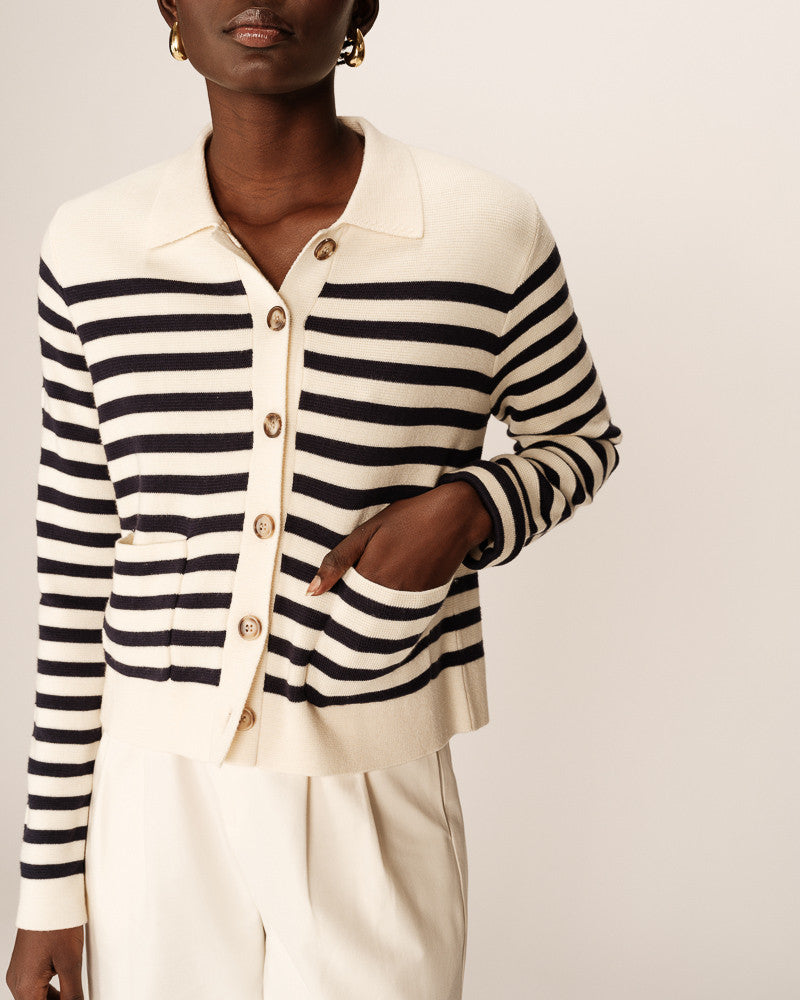 PAM CARDI NAVY