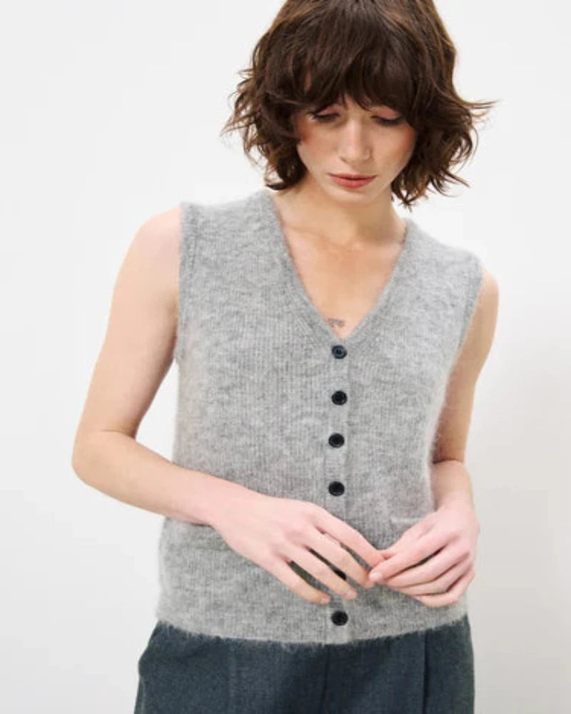 MELIZA VEST GREY