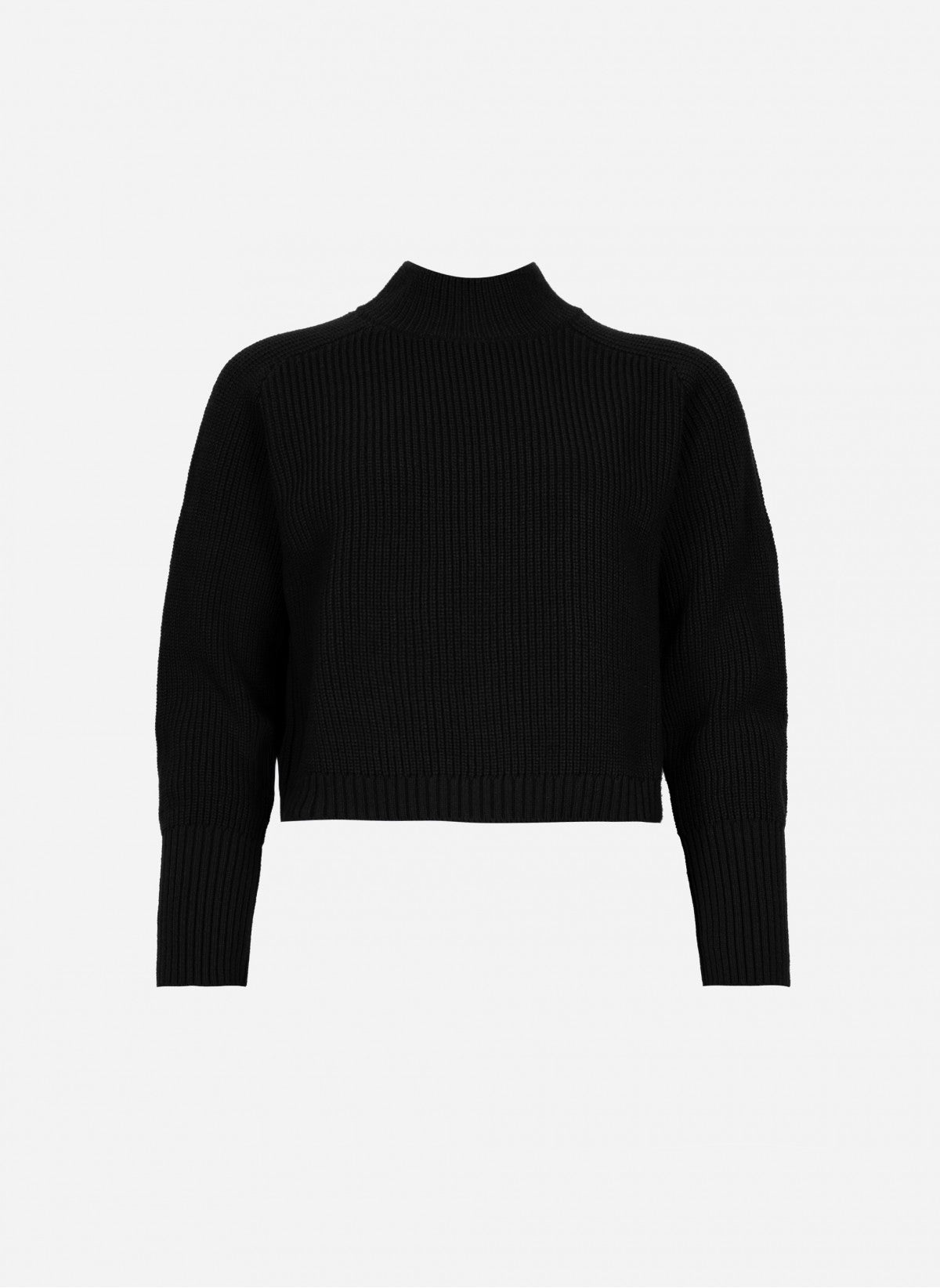 LALANE KNITTED JUMPER BLACK