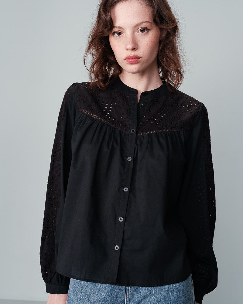 NOLISA BLOUSE BLACK