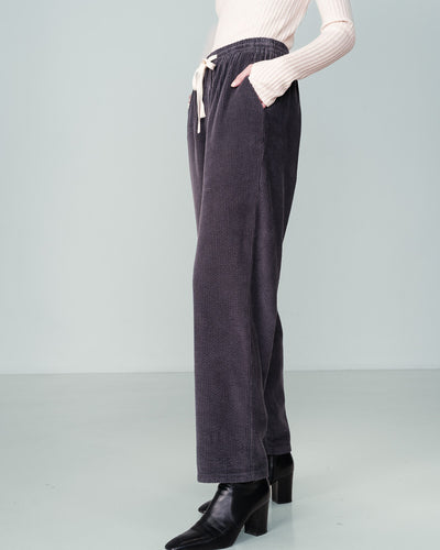 NICOLAS TROUSERS ANTHRACITE