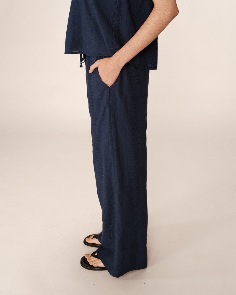 PICCOLI TROUSERS NAVY