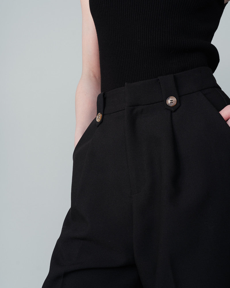 NILAY TROUSERS BLACK