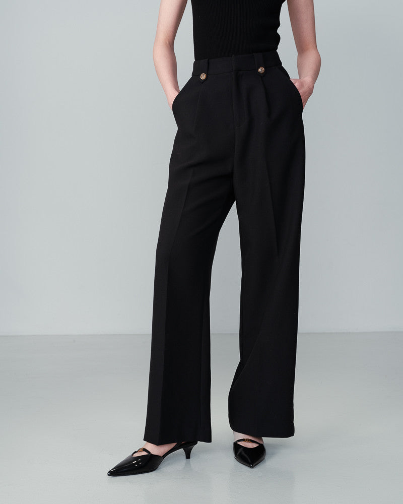 NILAY TROUSERS BLACK