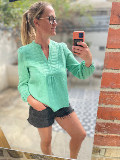 MAEVA BLOUSE MINT