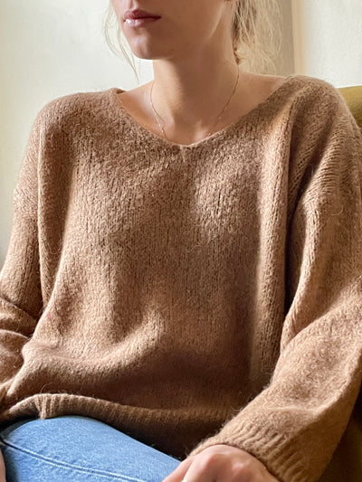 LÉON JUMPER CAMEL