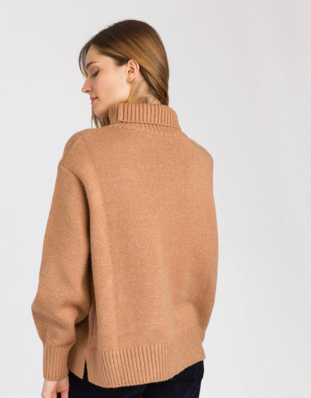 VINY JUMPER CAMEL