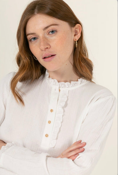 DARCY TOP WHITE