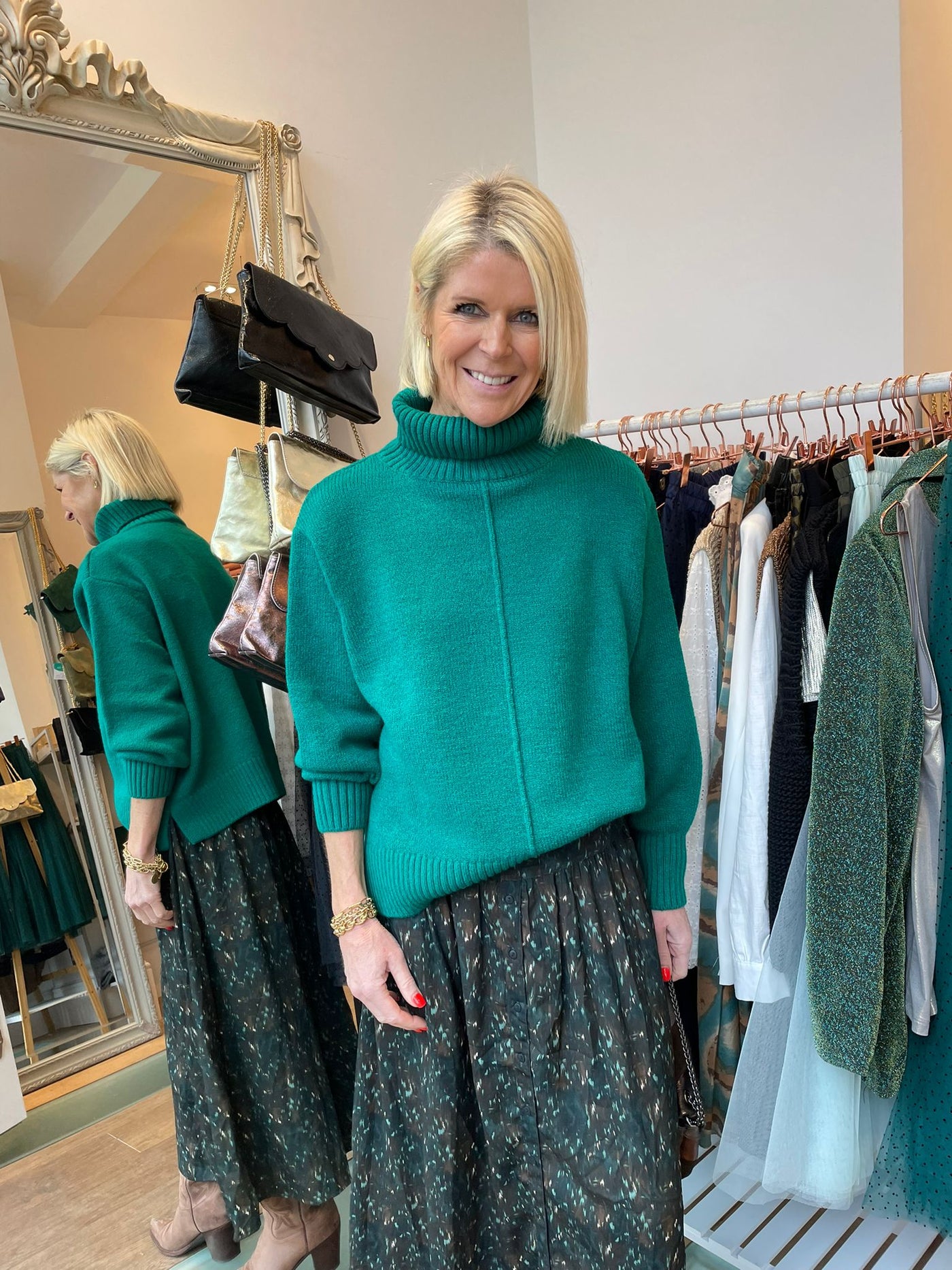 VINY JUMPER EMERALD