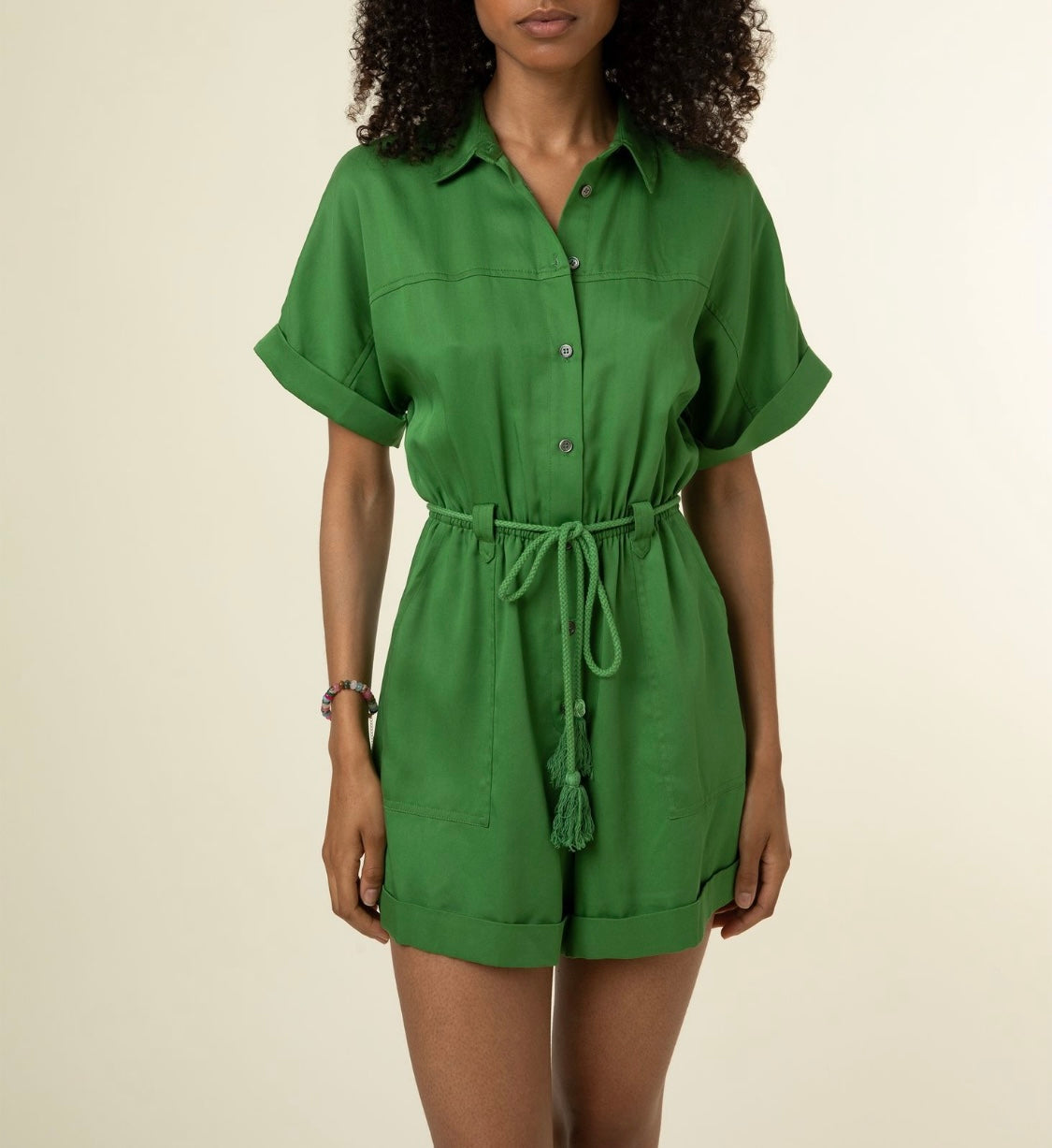 LILY PLAYSUIT OLIVE