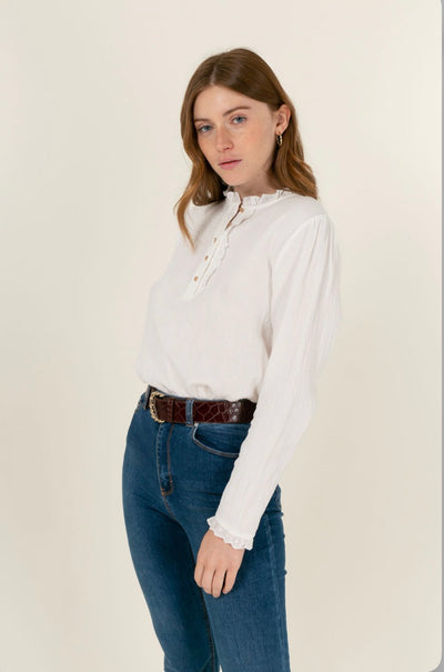 DARCY TOP WHITE