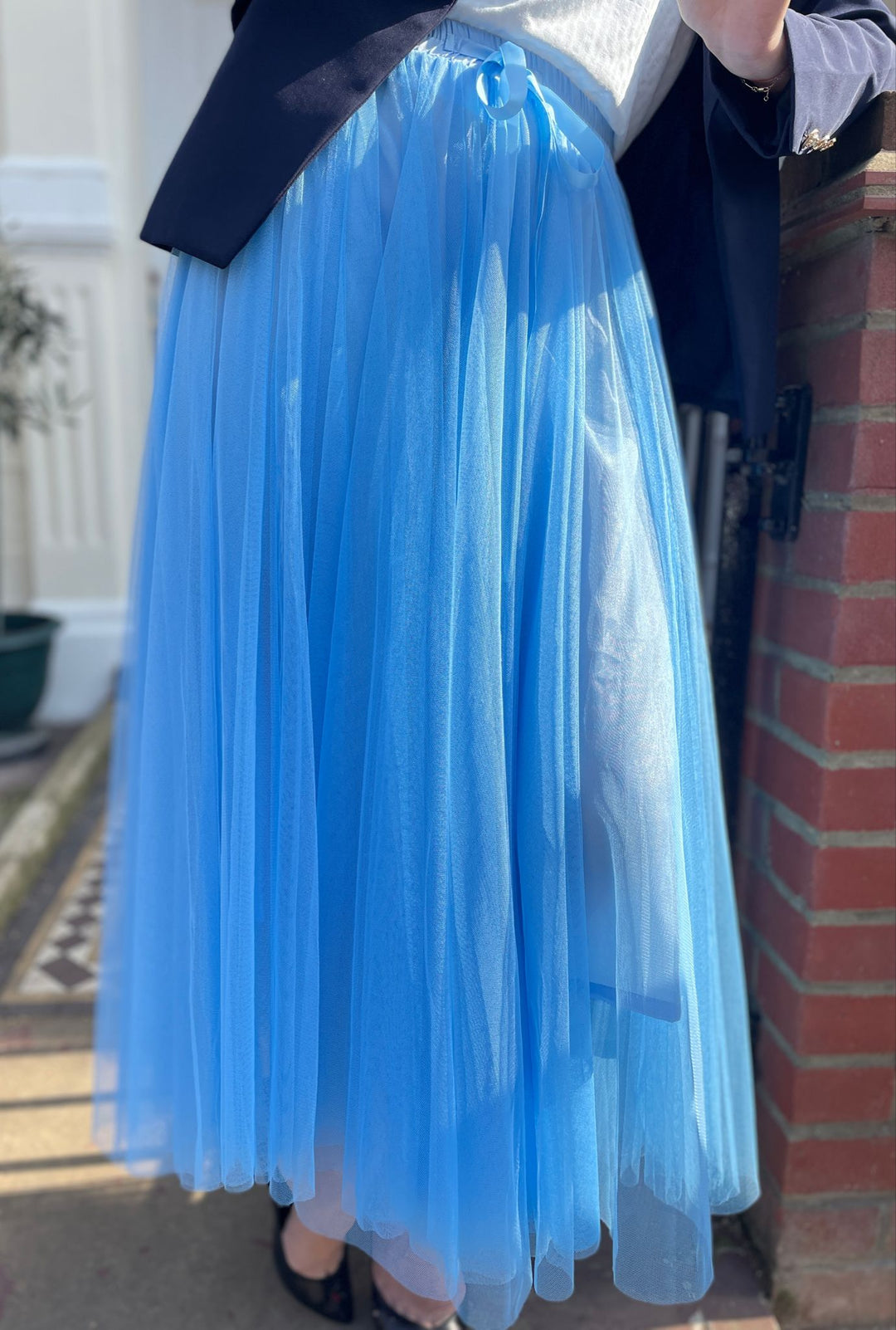 ELENA TULLE SKY BLUE