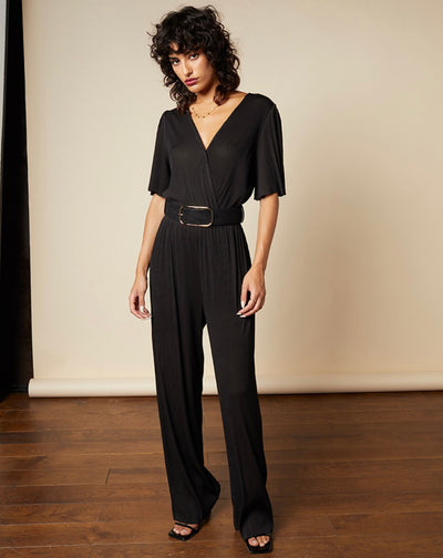 GRACE AND MILA HELENE JUMPSUIT BLACK